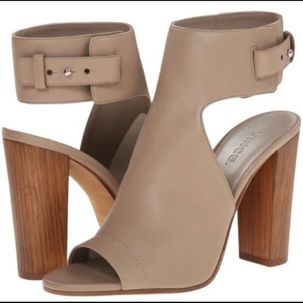 Vince open toe booties. Size 7.5
